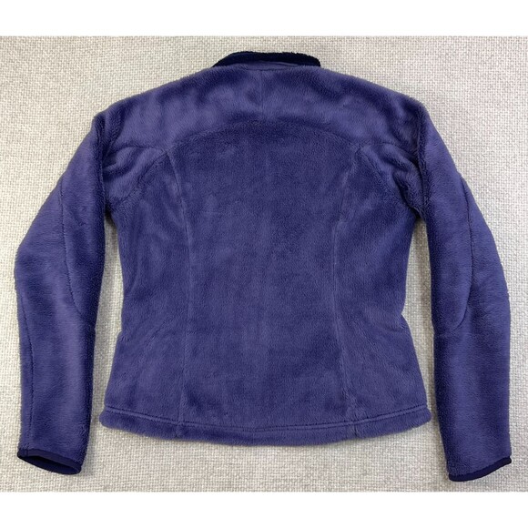 Patagonia Regulator Fleece Jacket Women's Small Purple Polartec Full Zip Fuzzy - Picture 2 of 11